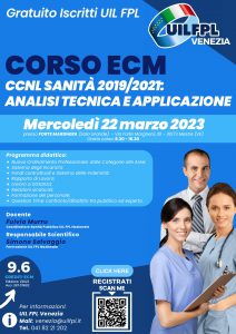 CORSO ECM SUL NUOVO CONTRATTO SANITA’